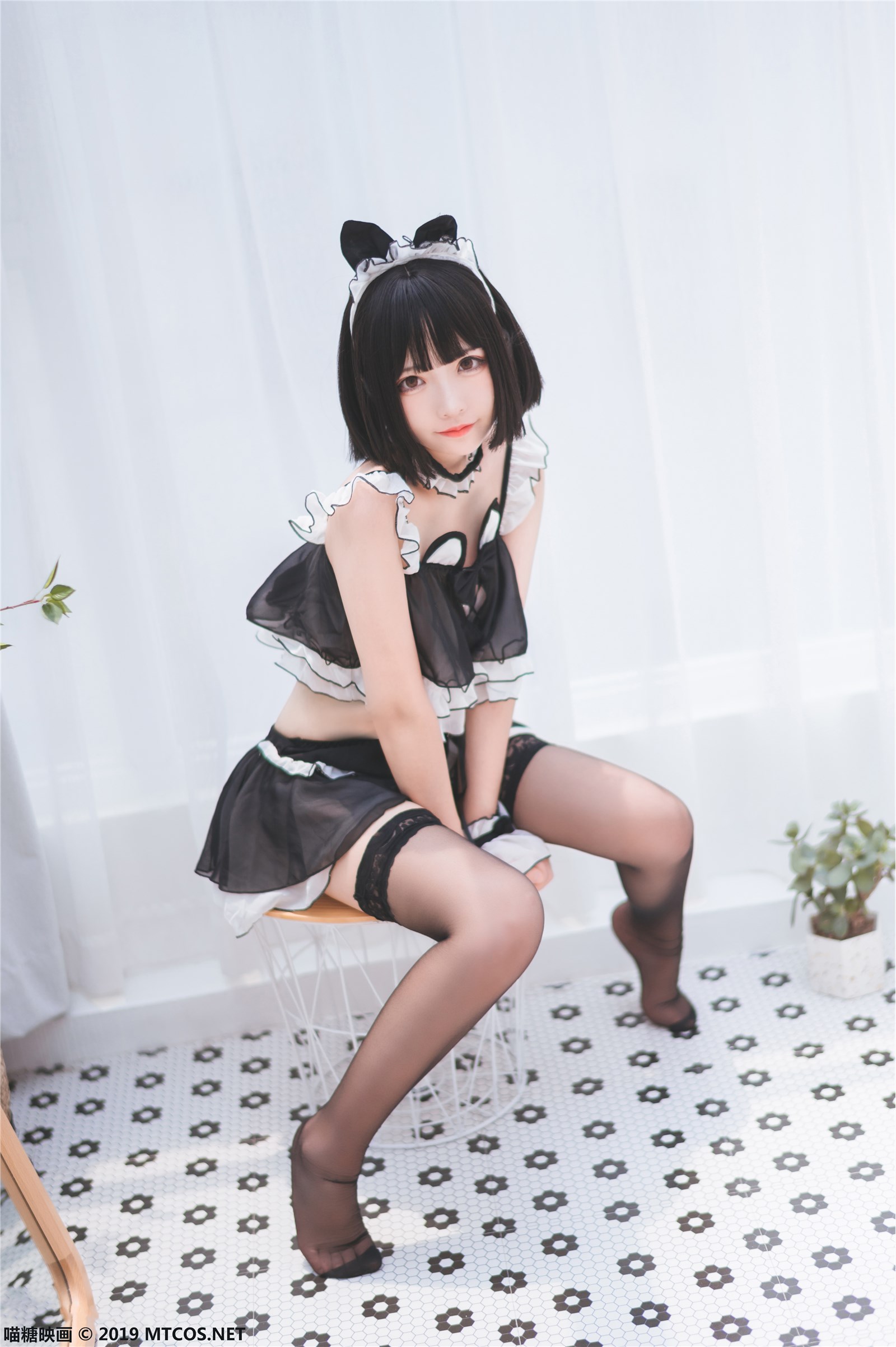 MTYH Meow Sugar Reflection Vol.060 Black Silk Cat Ear(36)